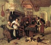 Jan Steen In the Tavern oil painting picture wholesale